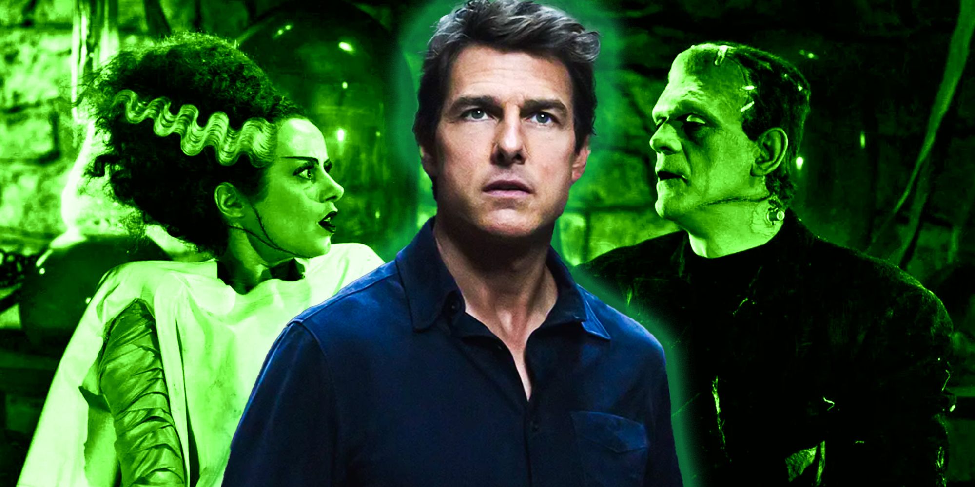 Tom Cruise in The Mummy remake with Bride of Frankenstein characters