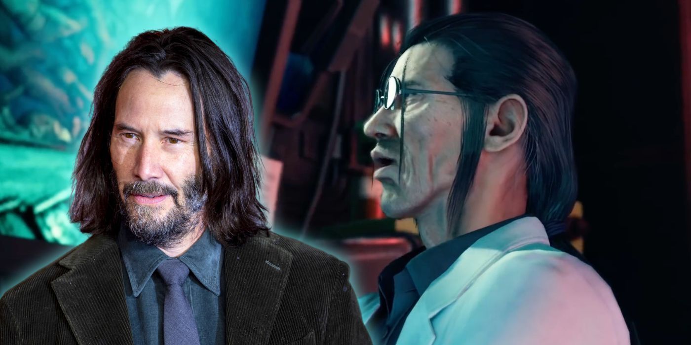 Keanu Reeves and Professor Hojo