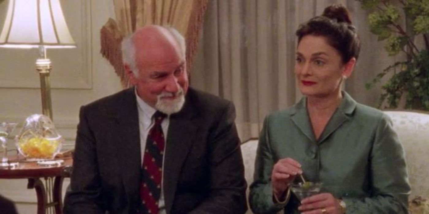 Straub Hayden is sitting with his wife.