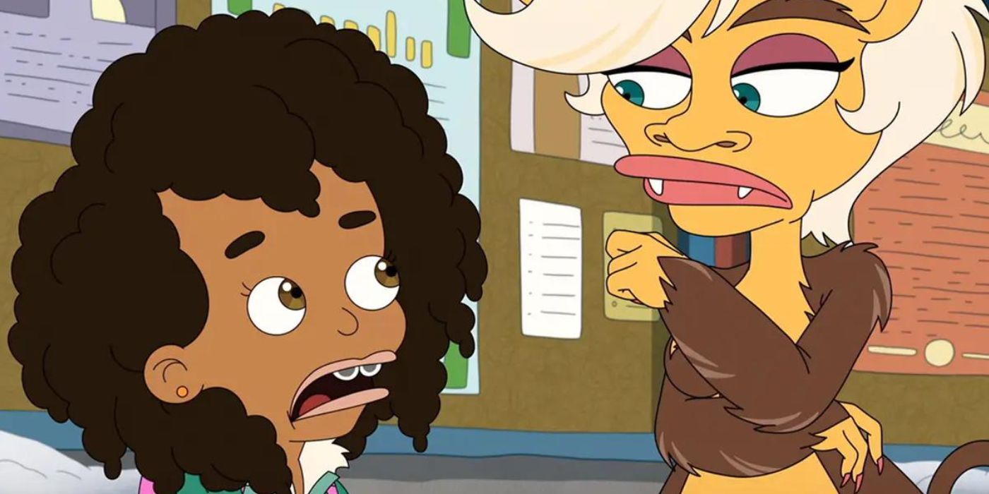 Missy with a hormone monster in big mouth