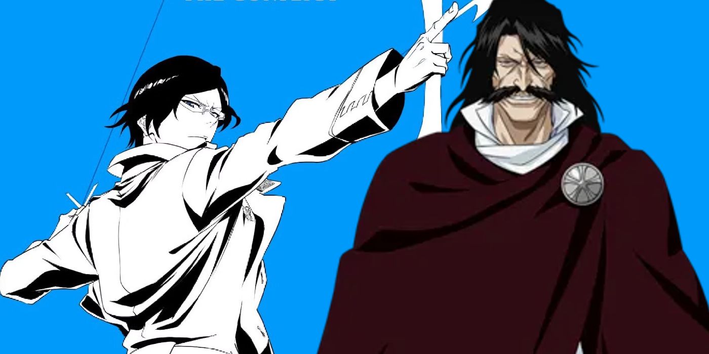 Uryu and Yhwach from Bleach