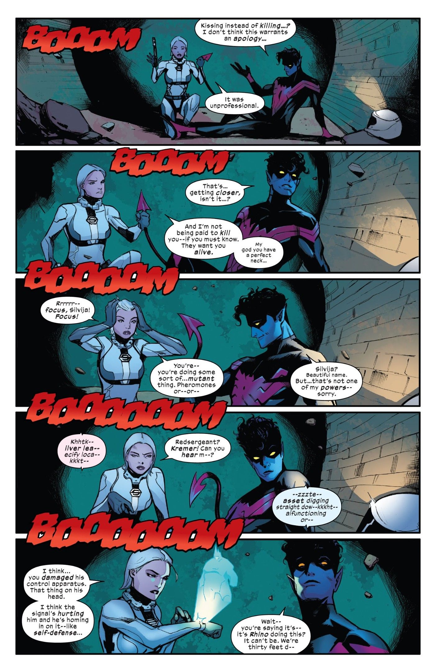 Feromônio mutante USM #2 Silver Sable Nightcrawler