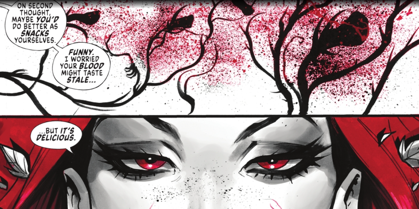 DC vs. Vampires: All-Out War #6, vampire Poison Ivy