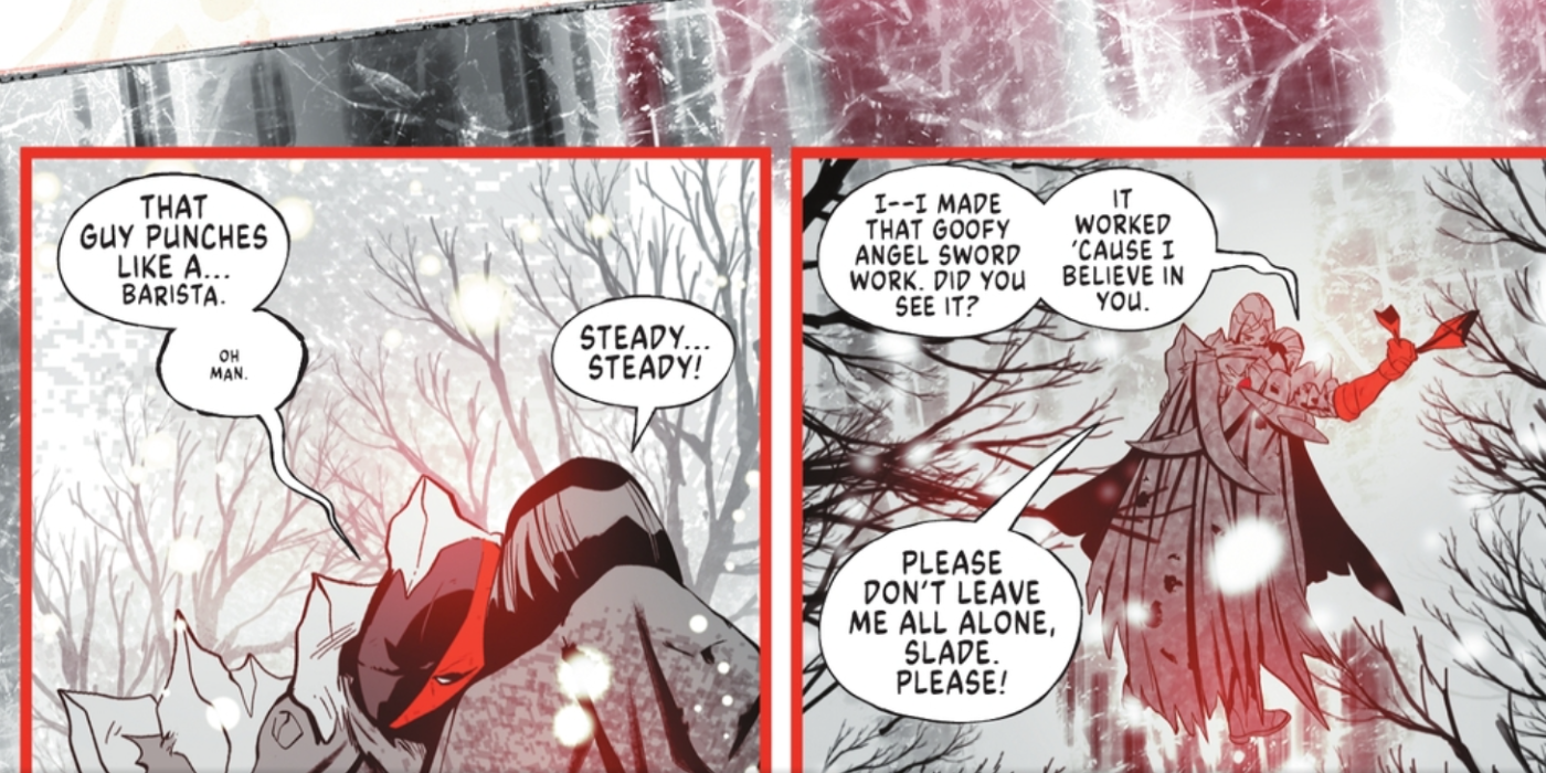 DC vs. Vampires All-Out War #6, death of Deathstroke