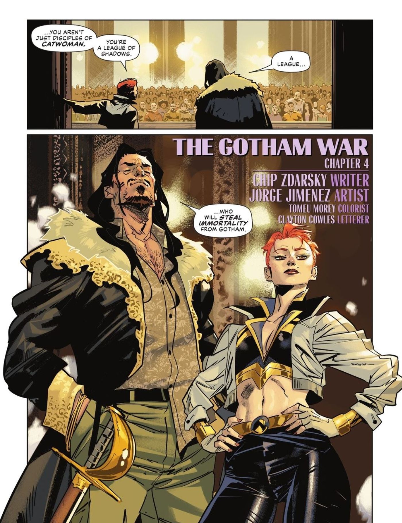 Vandal Savage Takes Catwoman's Army DC