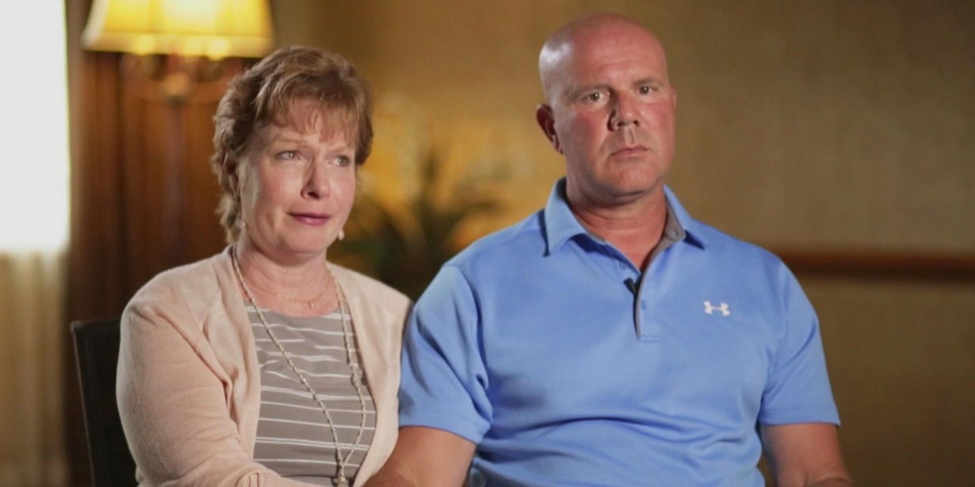 Megan Dondini&rsquo;s parents give a tearful interview in Victim Suspect