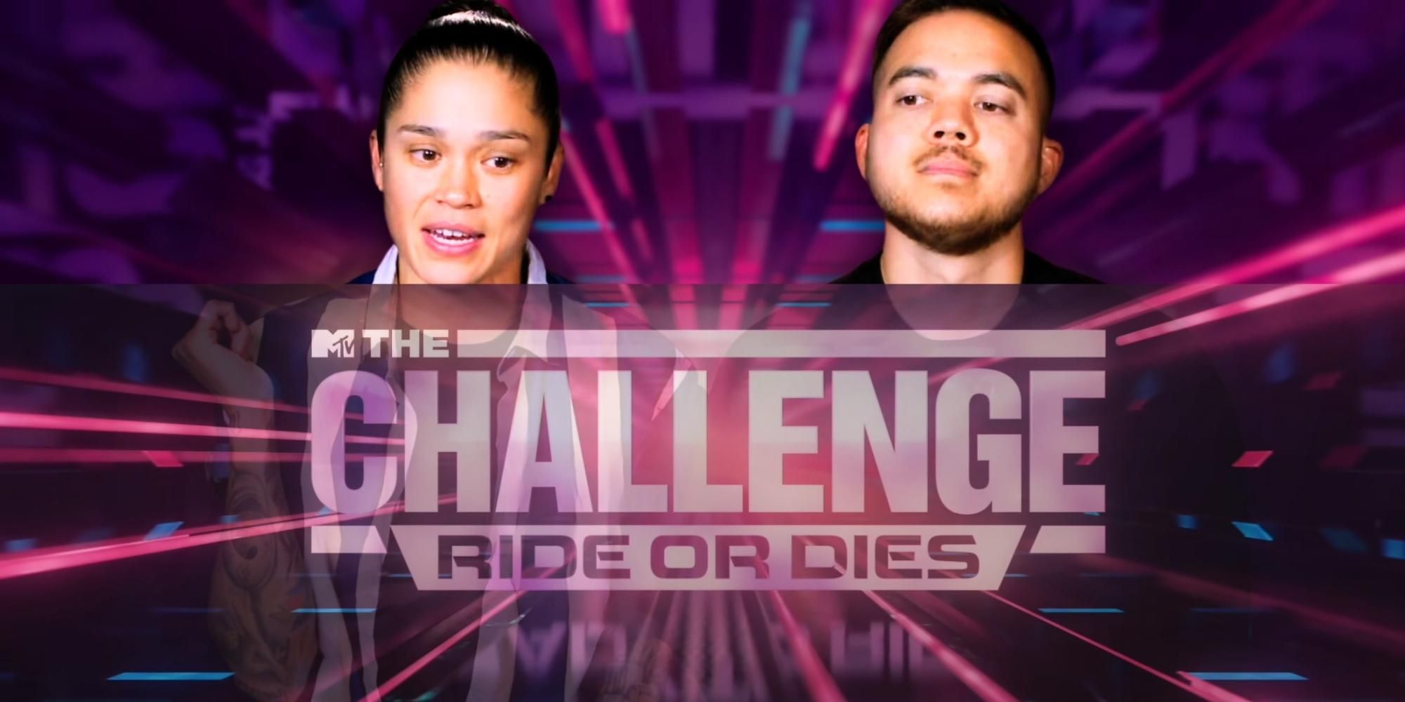 a montage of Kaycee and Kenny From The Challenge