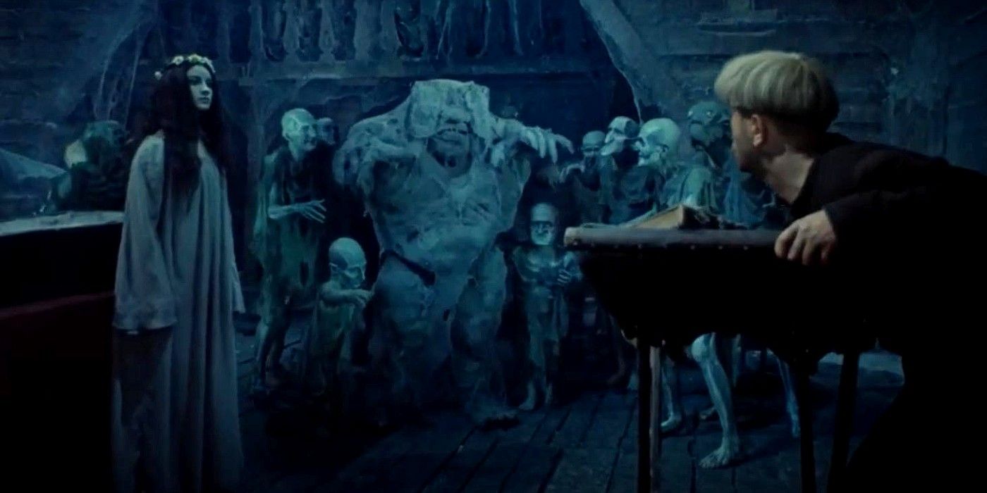 Viy witch and monsters