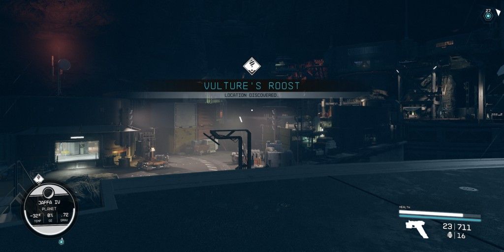 Vulture&rsquo;s Roost Secret Base Entrance in Starfield