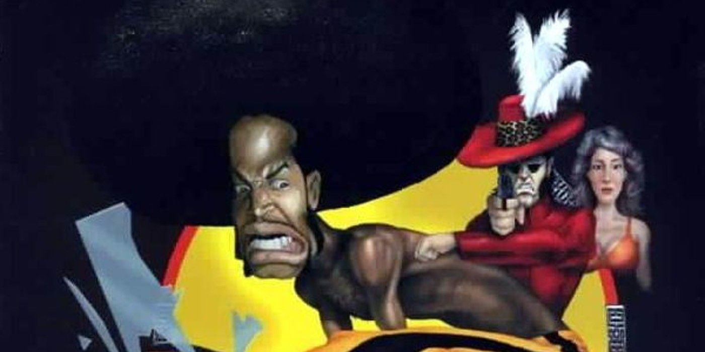 Marlon, história em quadrinhos dos Wayans Brothers, na capa como Super Bad Dynomite