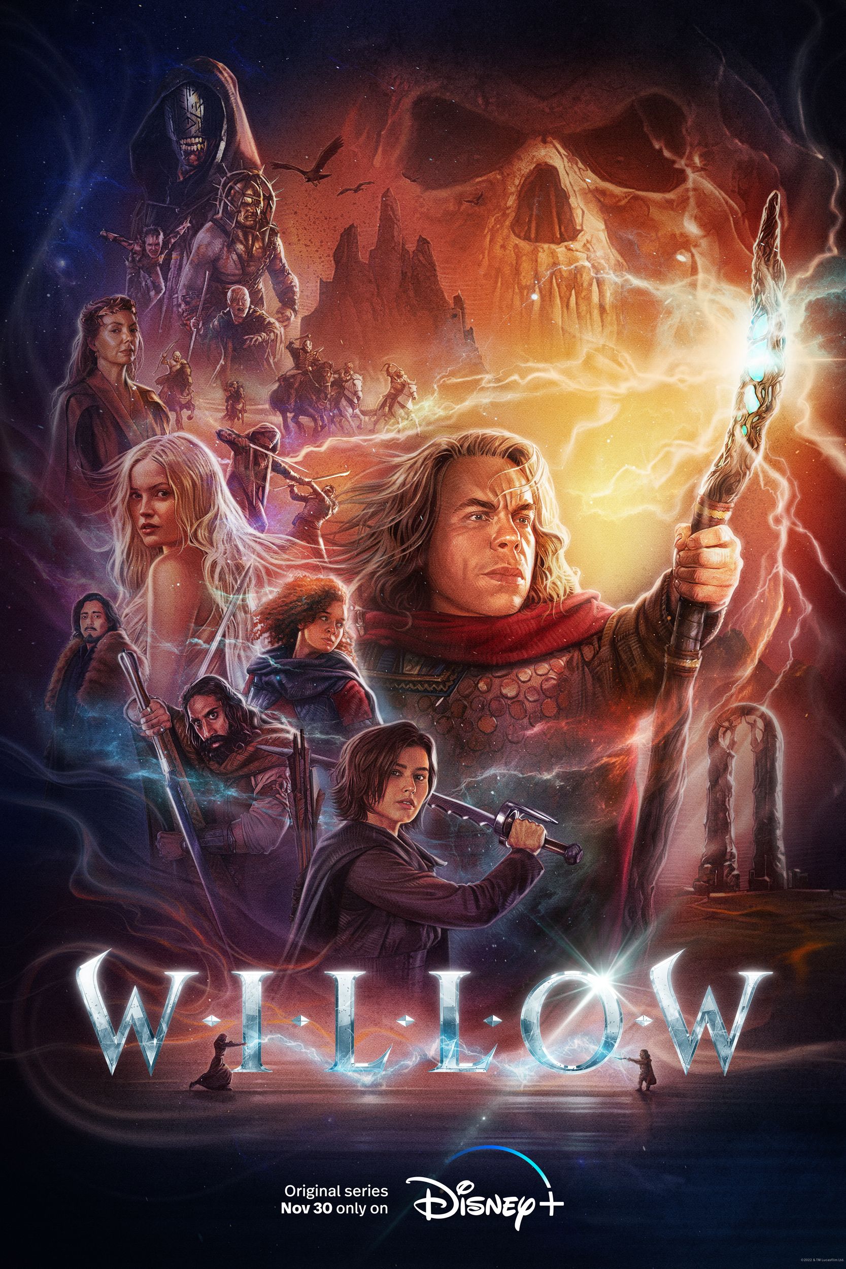 Cartaz da série de TV Willow