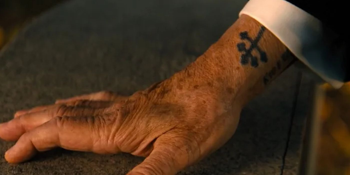 Winston's Tattoo as seen in John Wick 4