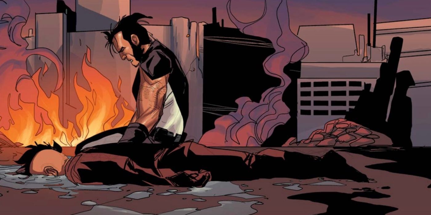 Wolverine drowned Daken. 