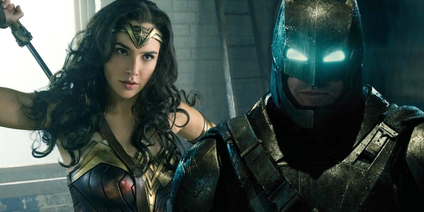 Wonder Woman and Batman in the DCEU