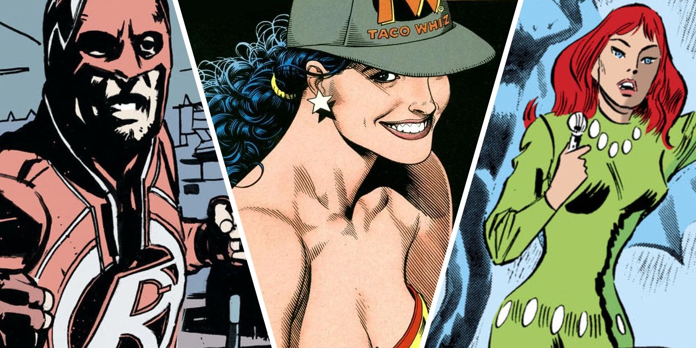 Wonder Woman Animal Man Batgirl DC