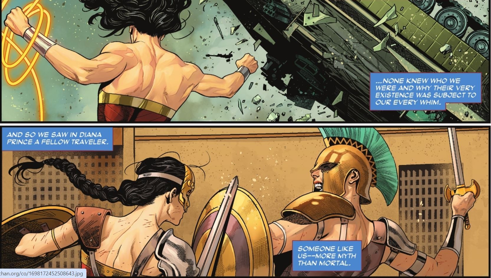 Wonder Woman More Myth Than Mortal DC