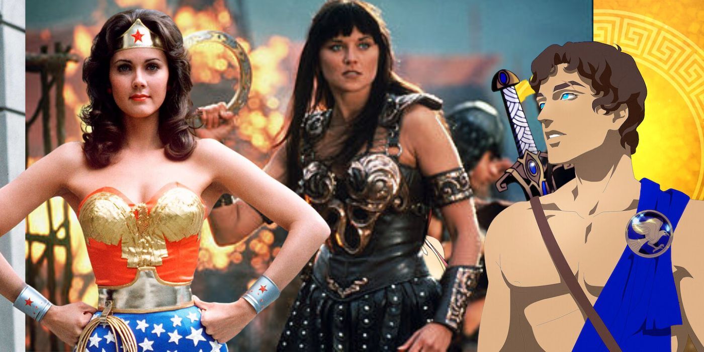 Wonder Woman, Xena, and Blood of Zeus.