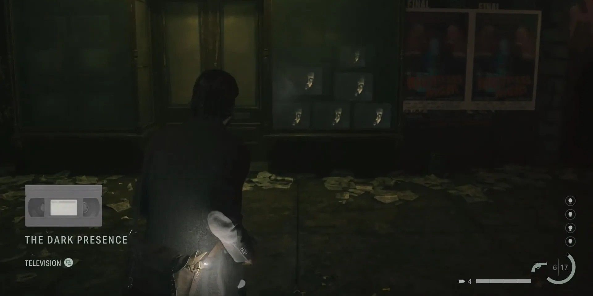 Alan Wake 2 Writer&rsquo;s Journey Video The Dark Presence