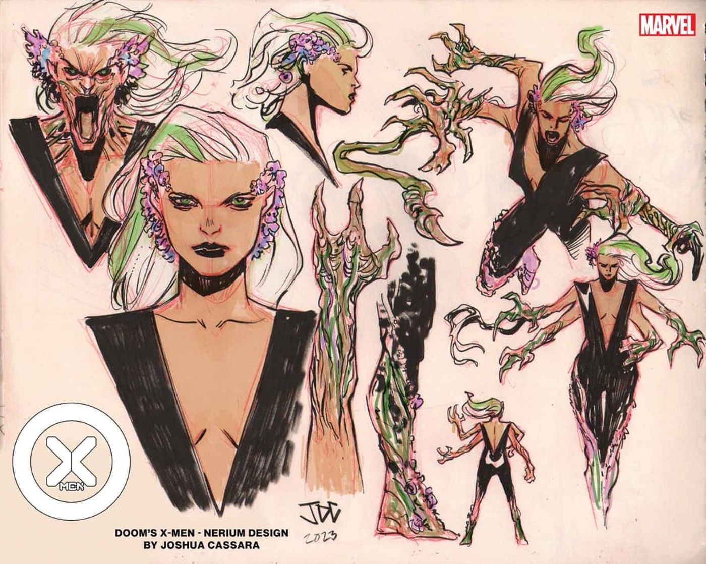 X-Men #29 Nerium Design Page
