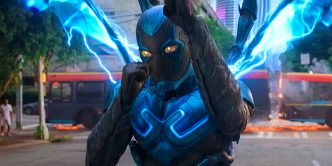Xolo Maridueña as Jaime Reyes in Blue Beetle
