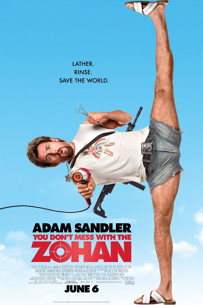You Dont Mess With The Zohan Movie Poster