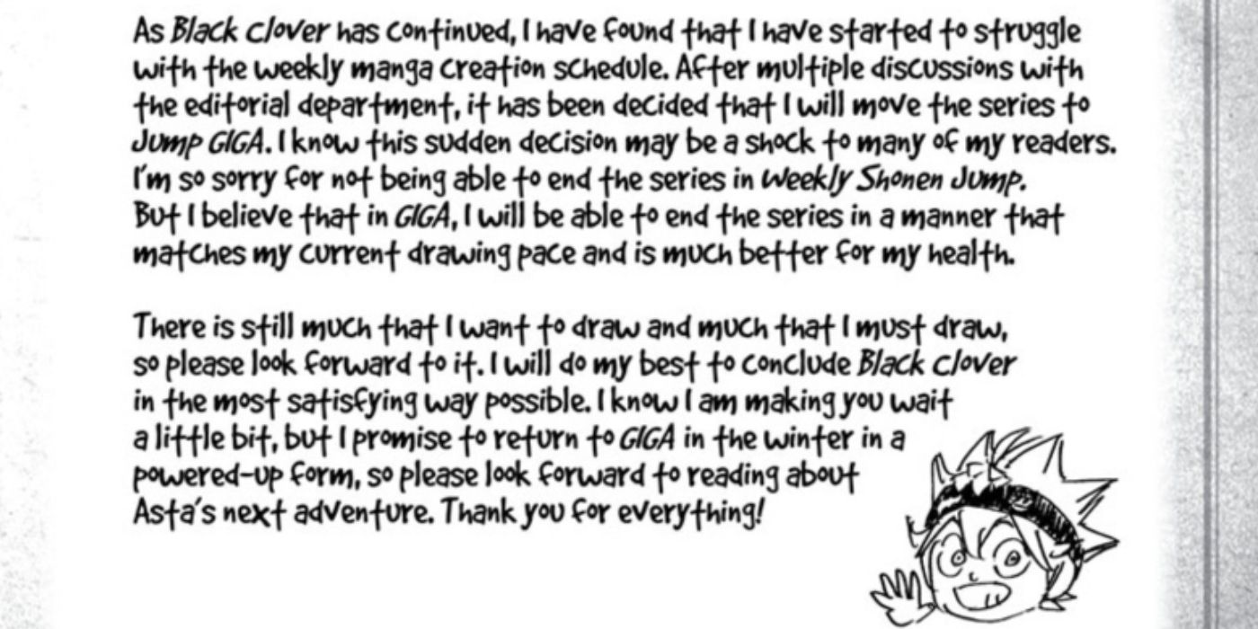 Yuki Tabata&rsquo;s note to fans