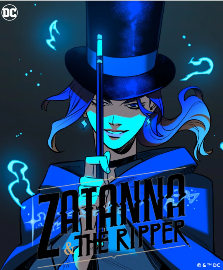imagem promocional da série Webtoon de Zatanna