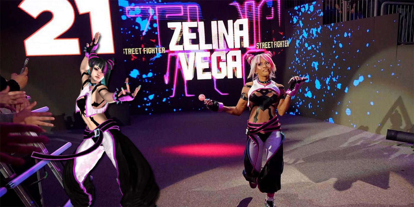 zelina vega on street fighter