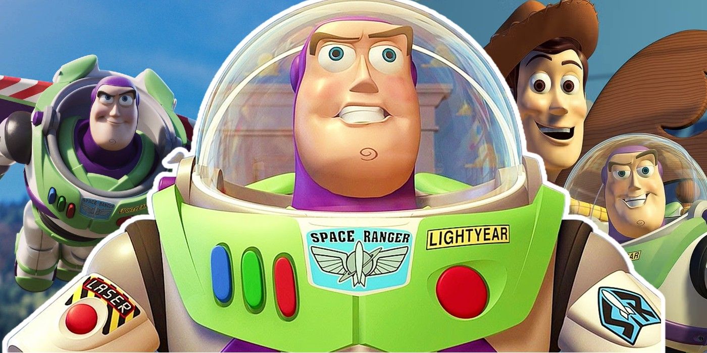 Custom image of Buzz Lightyear in the Toy Story movies