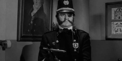 Inspector Klemp looking menacing in Young Frankenstein