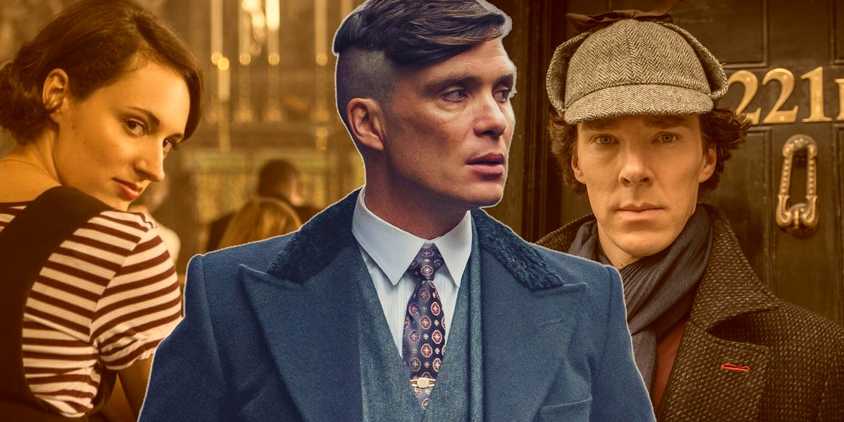 Custom image of Peaky Blinders, Fleabag, and Sherlock