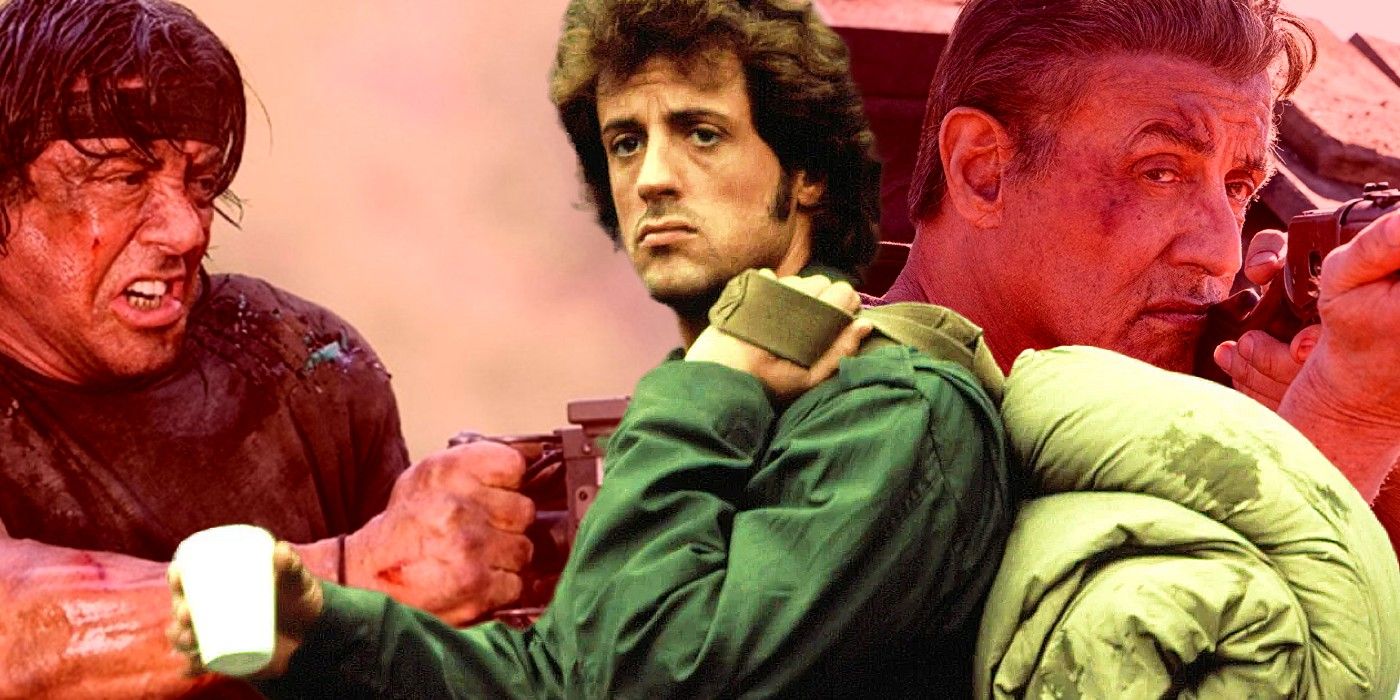 Custom image of Sylvester Stallone as John Rambo