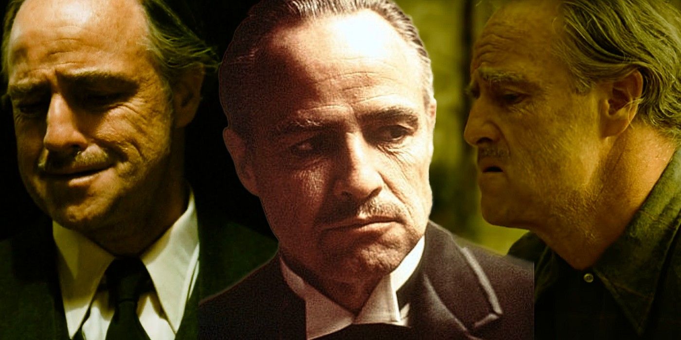 Custom image of Marlon Brando as Vito Corleone in The Godfather