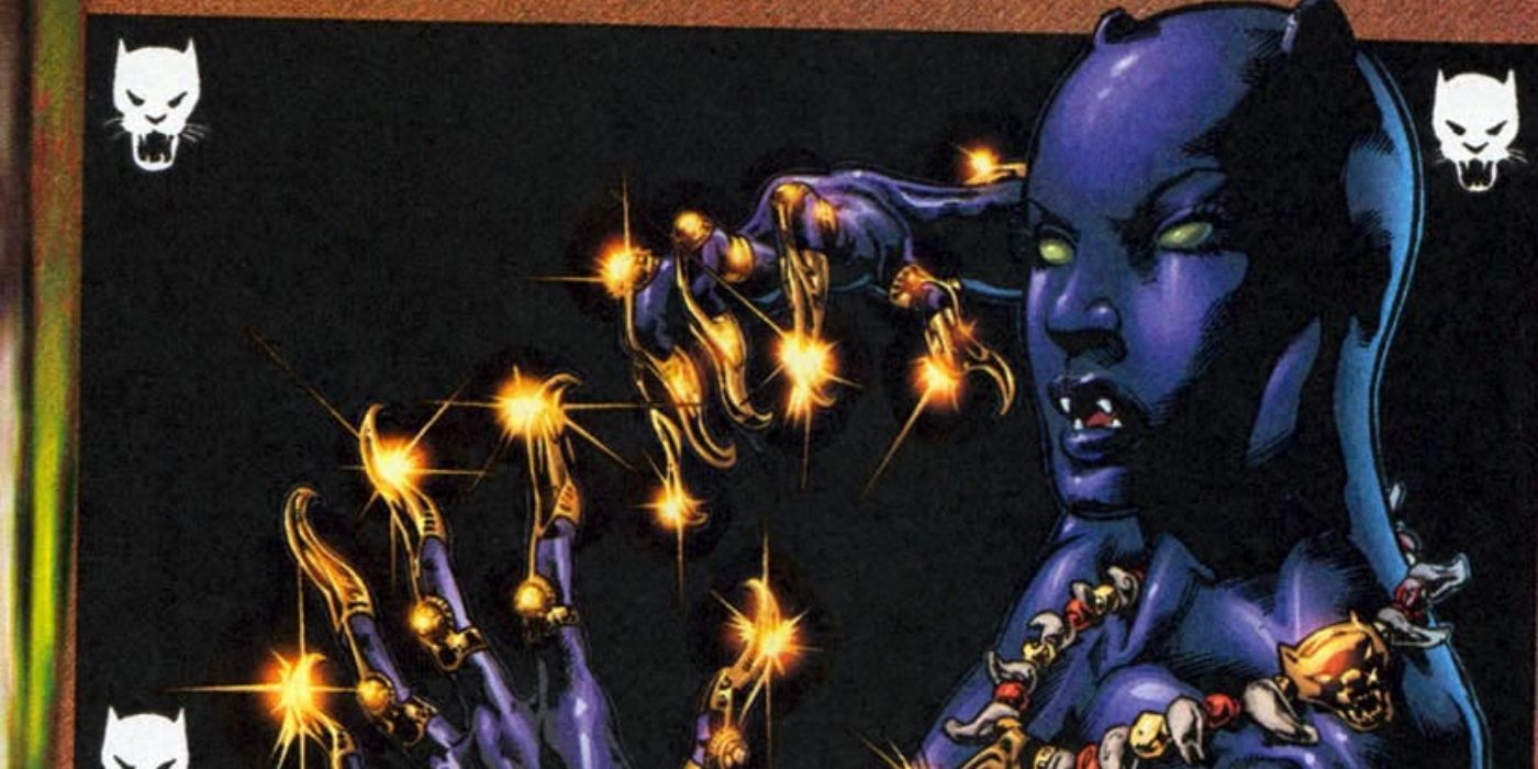 Marvel Knights: Millennial Visions' Black Panther redesign.