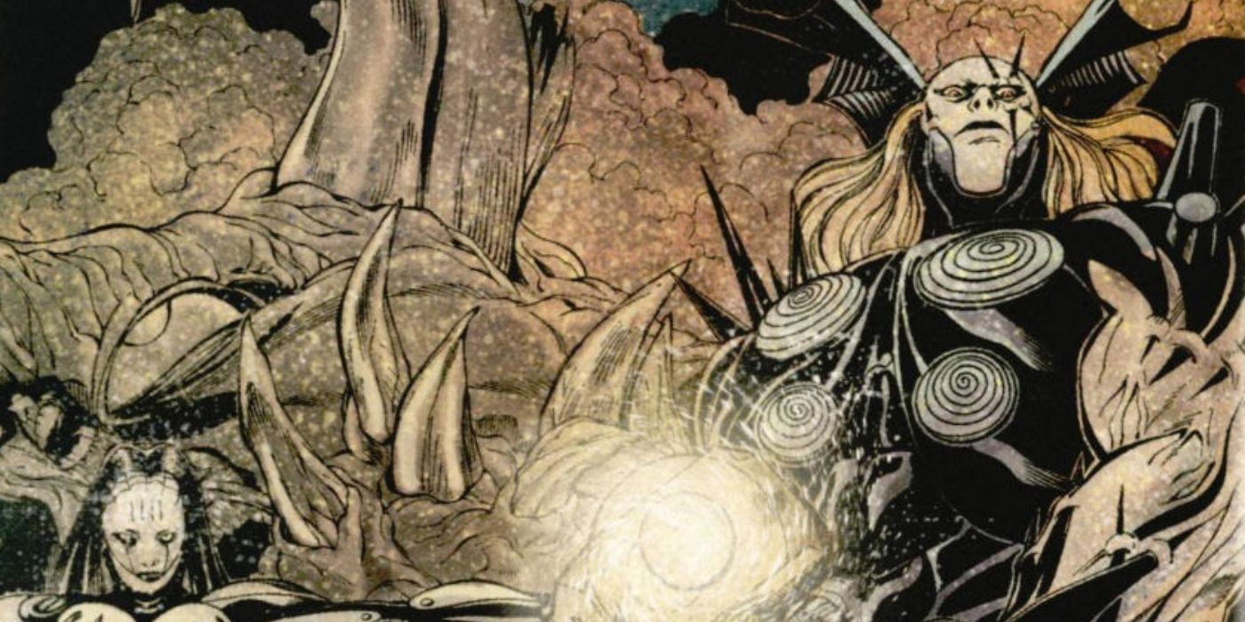 Marvel Universe: Millennial Visions' Thor redesign.
