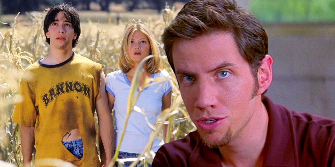 Justin Long and Nicki Aycox In Jeepers Creepers 2 with Jamie Kennedy in Scream 2