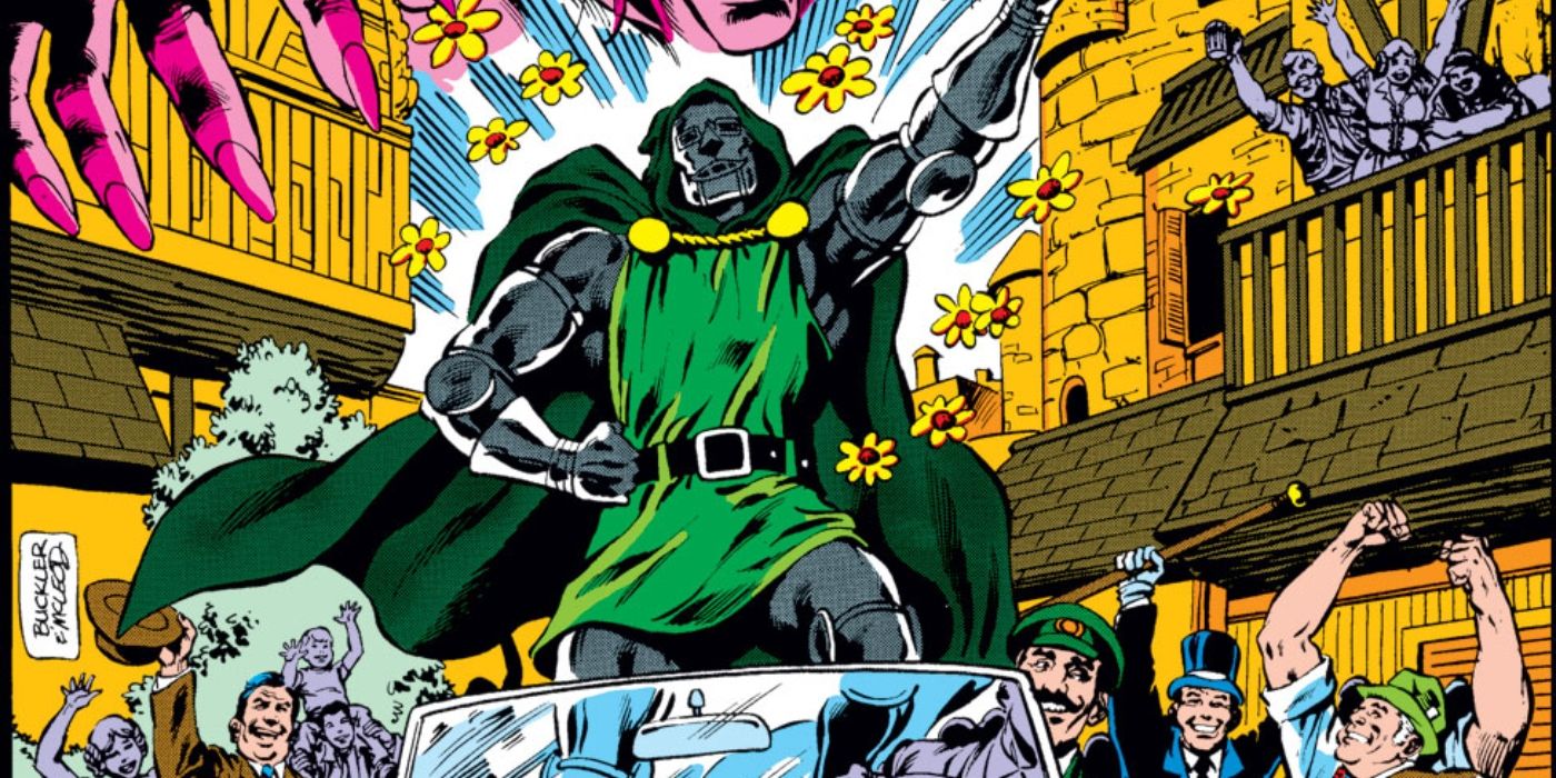 Doctor Doom is a hero in a What If? comic. 