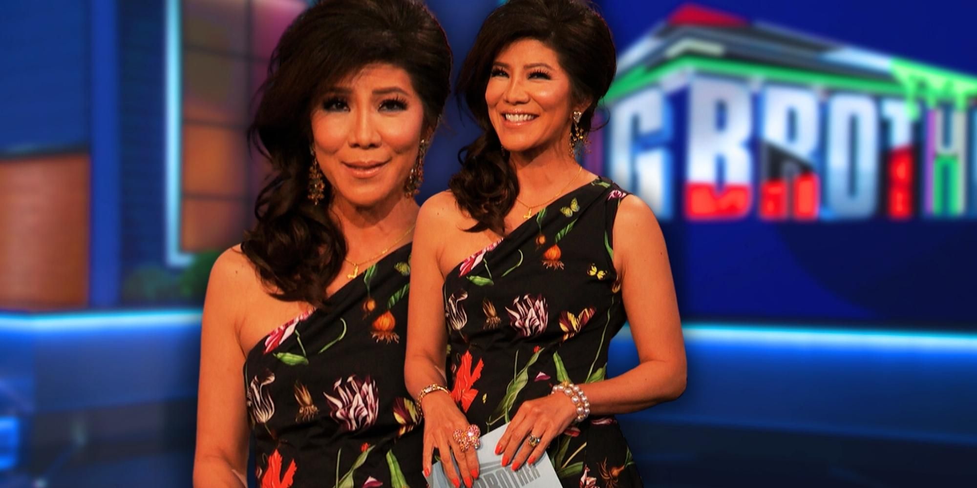 Montage of Big Brother host Julie Chen Moonves