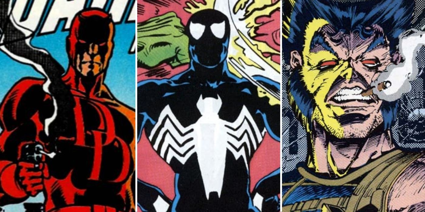 Daredevil, Spider-Man, &amp; Wolverine from What If?.