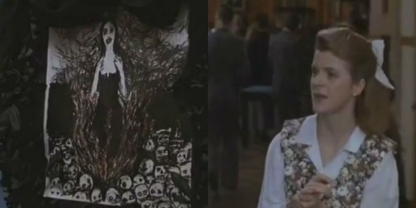 A painting in Addams Family.