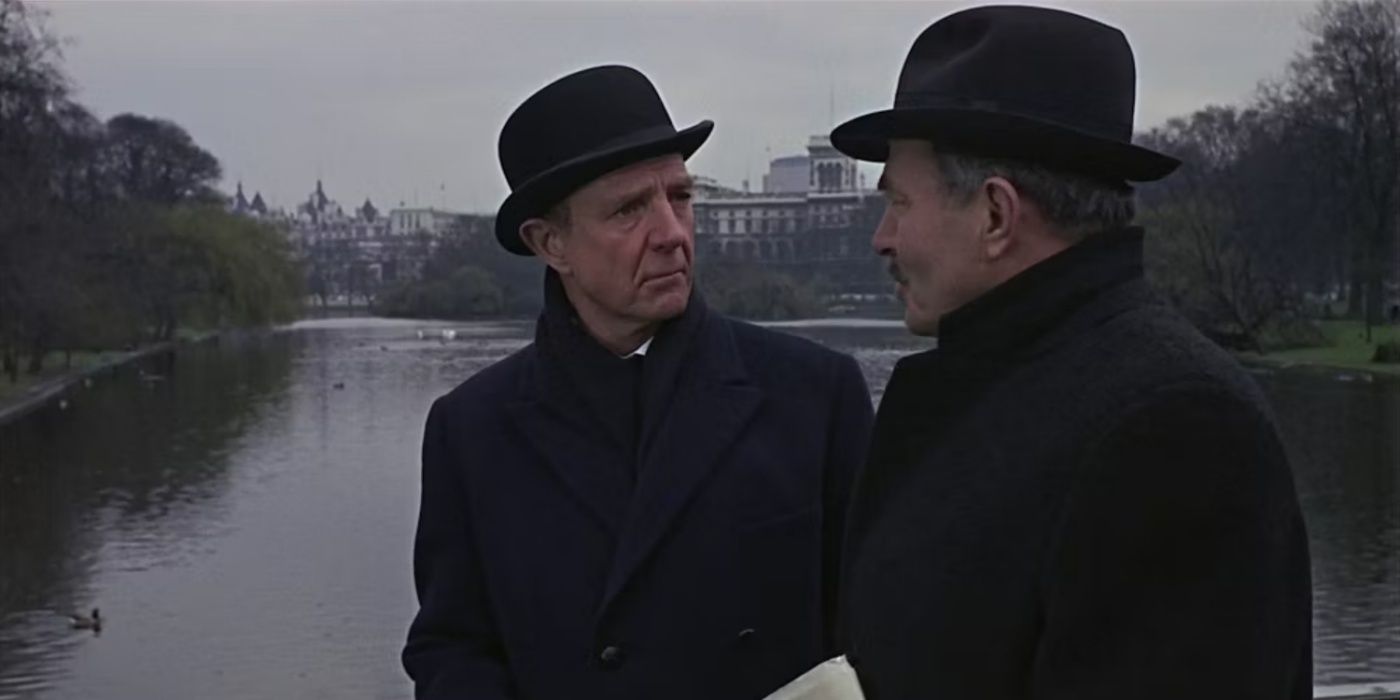 A scene from The Deadly Affair.