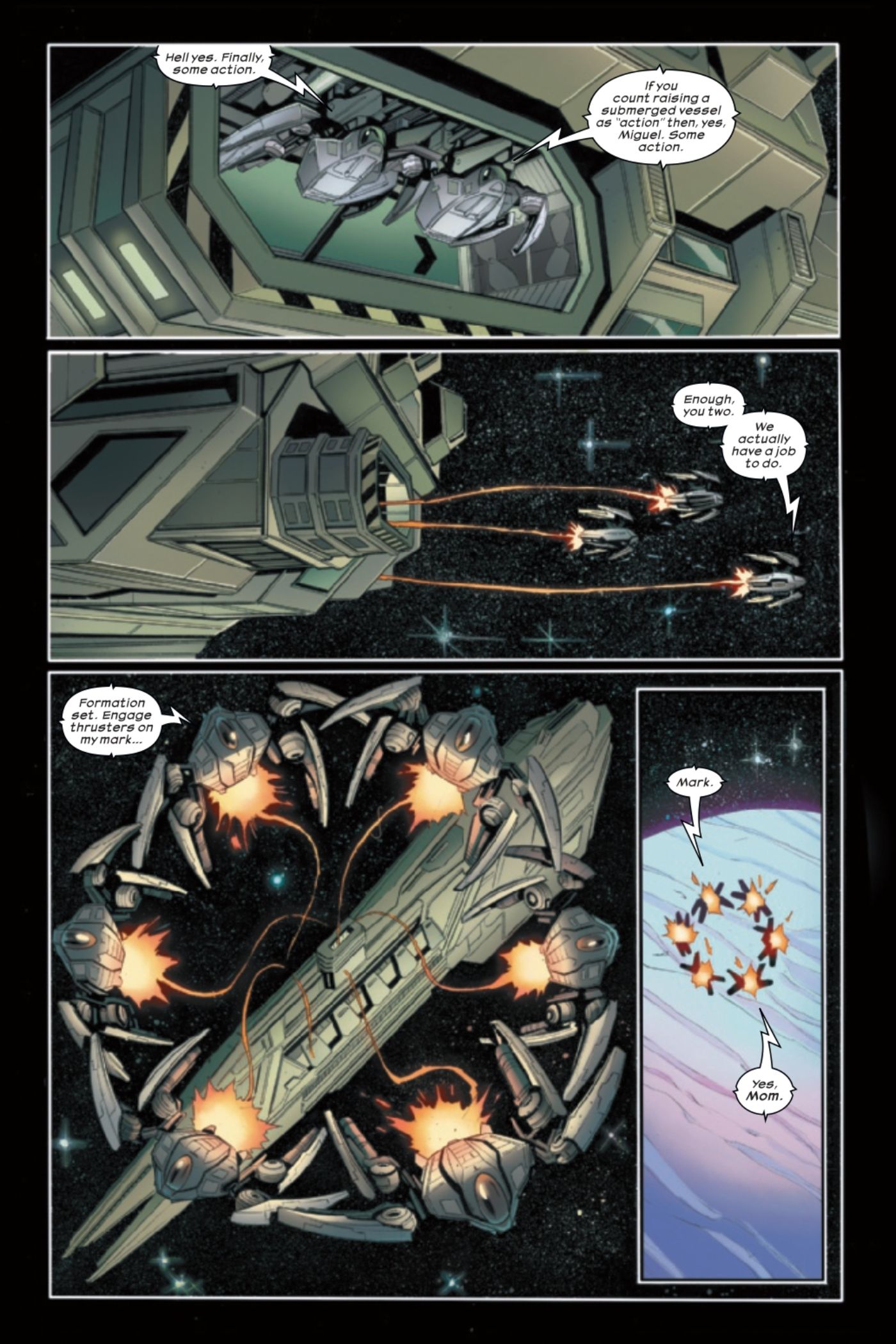 Alien Vol 4 Issue 1 Preview page 4.