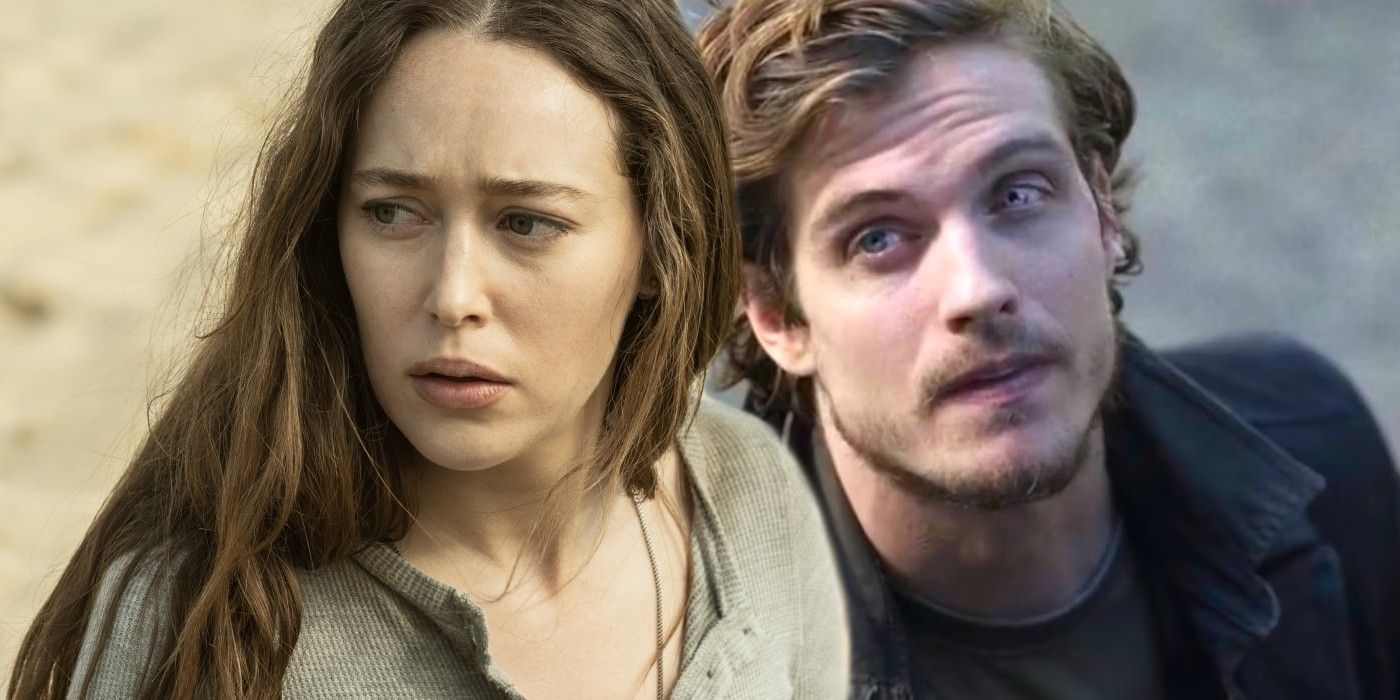 Alycia Debnam Carey as Alicia and Daniel Sharman as Troy in Fear The Walking Dead