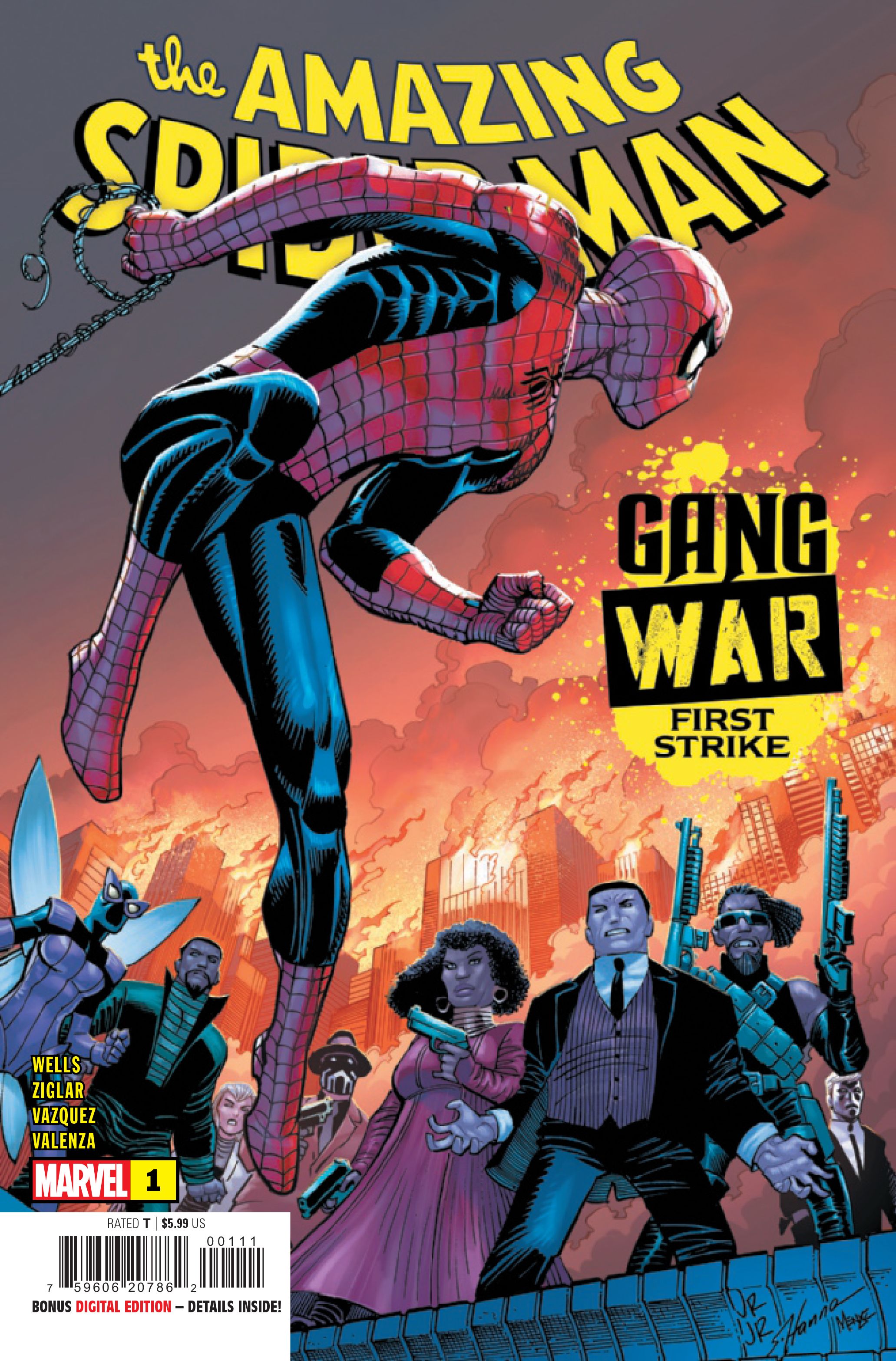 Amazing Spider-Man Gang War First Strike 1 cover