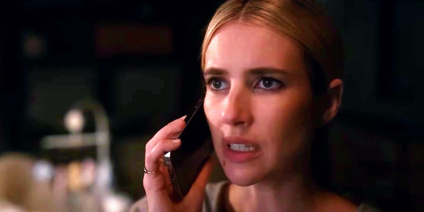 Anna on the phone in American Horror Story: Fragile