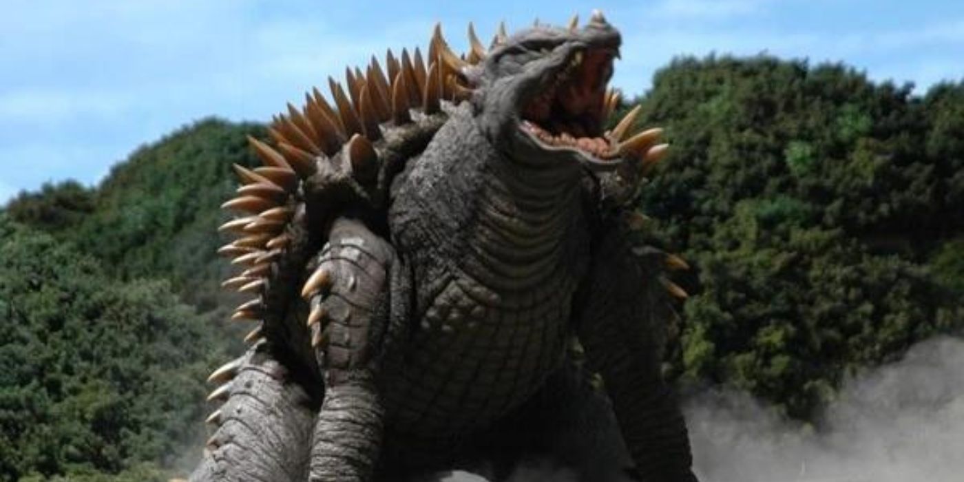 Anguirus في حروب جودزيلا النهائية.