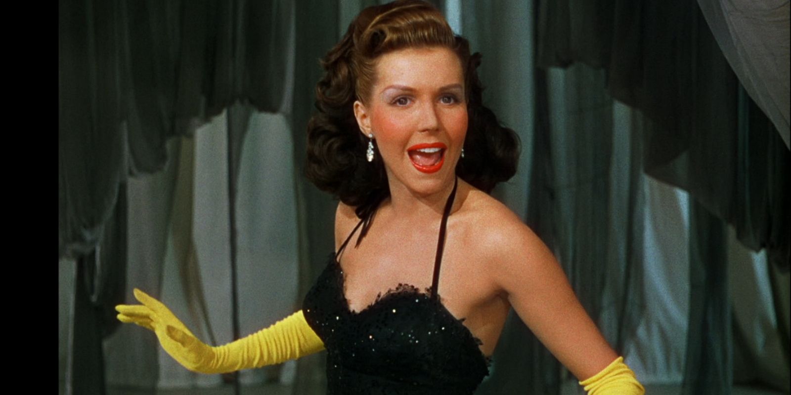 Ann Miller tapping and singing in Easter Parade (1948). 