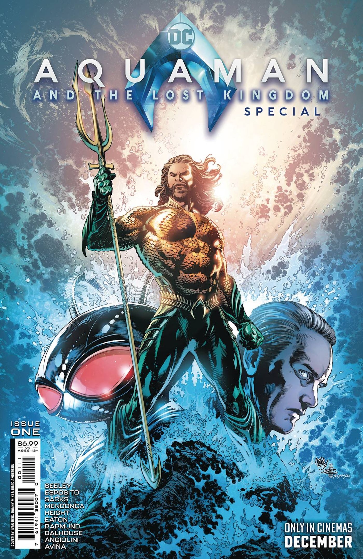 Aquaman y el Reino Perdido Especial 1 Portada principal