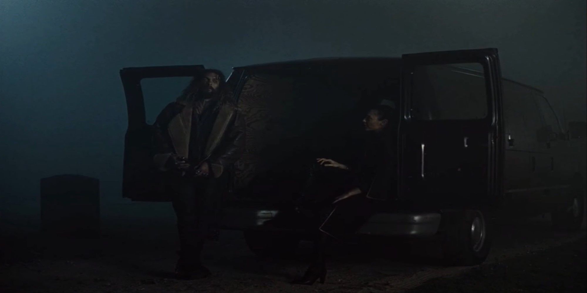 Aquaman and Wonder Woman in Zack Snyder’s Justice League.