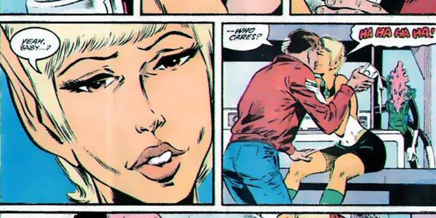 Arisia Rrab and Hal Jordan DC